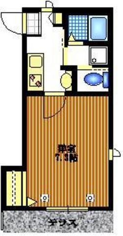 メゾン新丸子の間取り|★南東角部屋・２面採光★