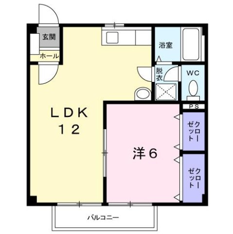 メゾンみやびの間取り
