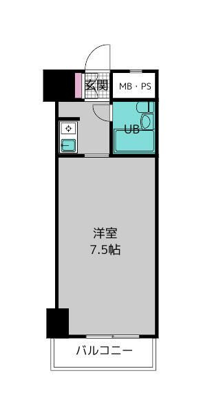 ライオンズマンション御徒町第２の間取り