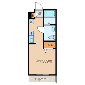カーサ・ロッサの間取り|間取りです。