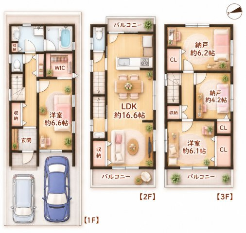 樟葉中町　中古一戸建ての間取り|間取り図はいかがですか？ご希望を叶える間取りですか？リビングの広さは？水回りの位置は？カウンターキッチン？など色々な情報が集約されています。弊社ではリフォームなどのご相談も承っております。