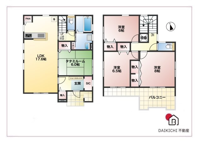 【間取り】 | 深谷市栄町　中古戸建