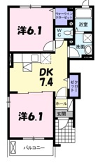 【間取り】 | カーサ・コリーナⅡ | カーサ・コリーナⅡ(Goodhome)
