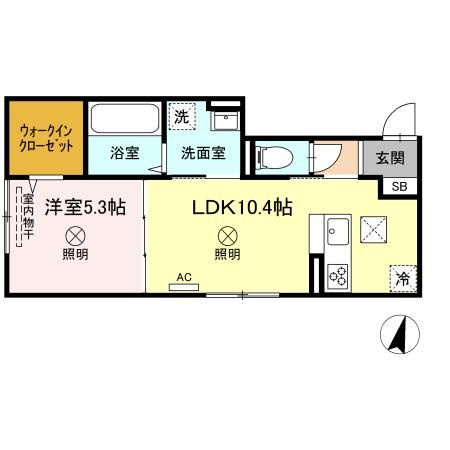 AZUKIの間取り