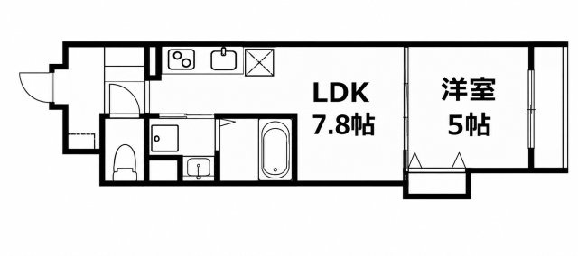 クローバー・レジデンス京都西大路の間取り