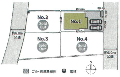 【区画図】 | 新築　京王相模原線　JR横浜線　橋本駅　原宿南2
