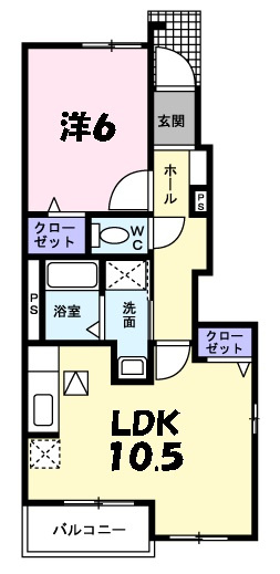 【間取り】 | ポム・ドゥ・テール | ポム・ドゥ・テール(GoodHome)