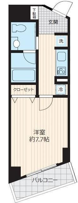 ロワジール三軒茶屋の間取り|間取りです。