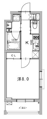 ルイーズ LOUISEの間取り