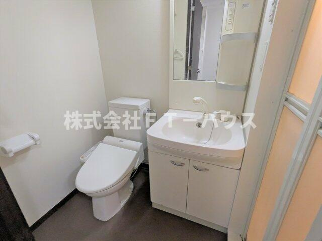 ジュモー京成船橋の洗面所