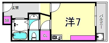 アルカディアマーユの間取り