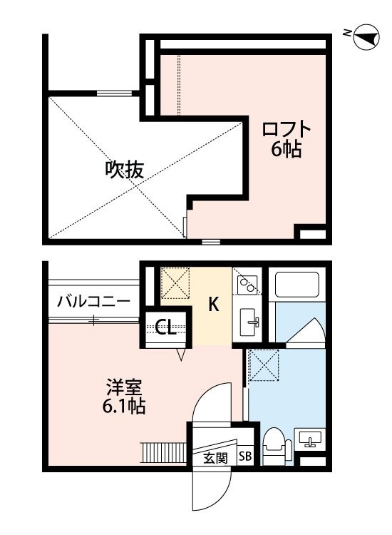 maison de cercleの間取り
