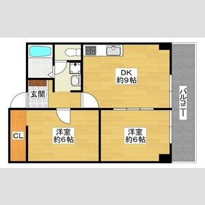 アメニティ藤井寺の間取り