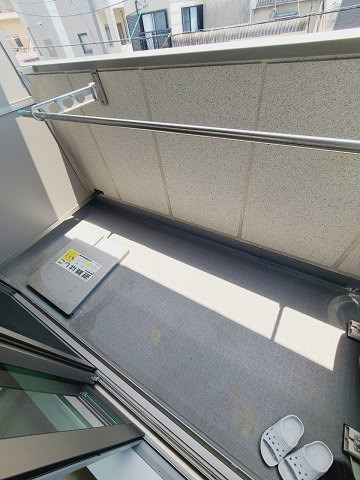 TERRA甲子園口のバルコニー
