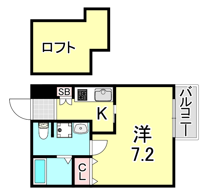 レジデンス甲子園口（甲子園口5丁目）の間取り