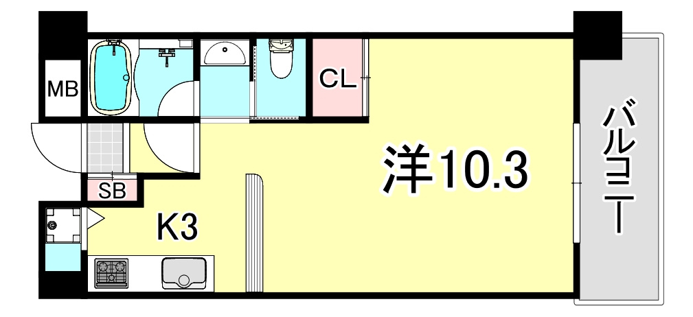 アーバネックス尼崎東難波の間取り