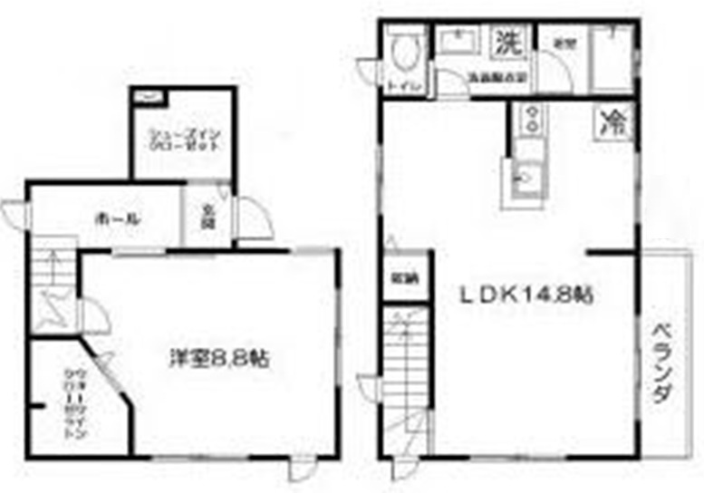 リエスコの間取り|間取りです。