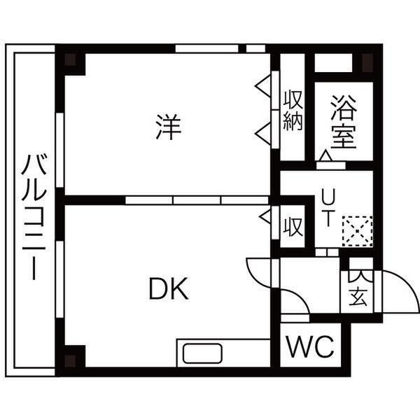 ワイズコート難波イーストの間取り