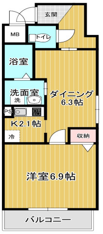 シャルマンの間取り