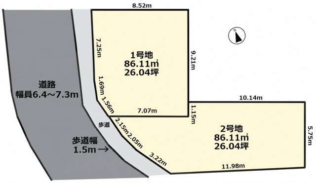 COLORSグリーンヒル　大津市打出浜2区画