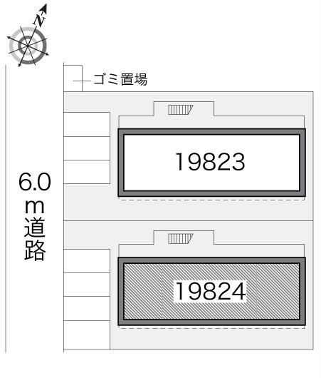 レオパレスドゥエル上用賀Ａの間取り