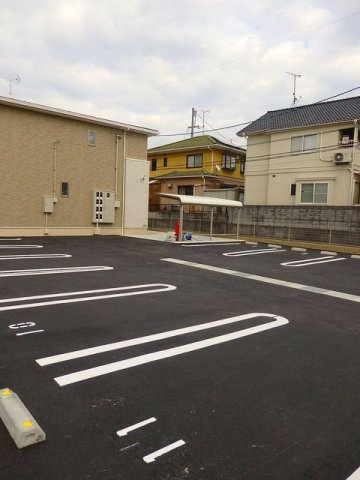 ベジィフィールドの駐車場