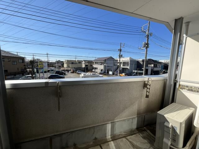 イシモビルのバルコニー