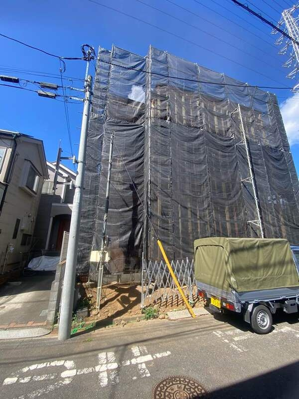 (仮)所沢市向陽町アパートの外観