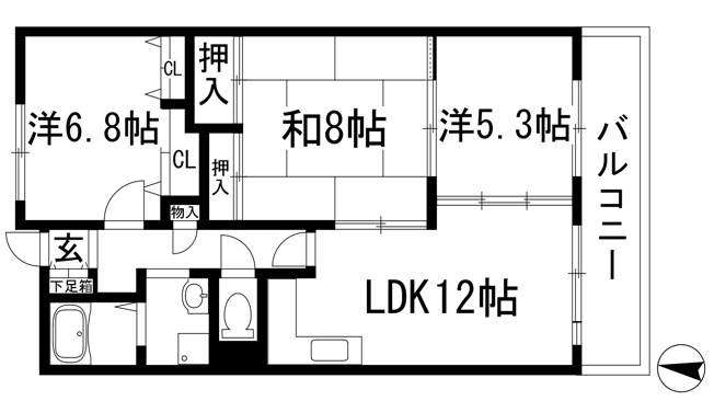 【間取り】 | マトック荻野