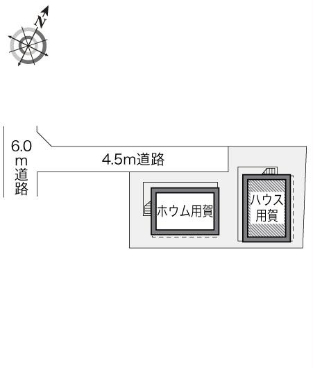 レオパレスハウス用賀の間取り