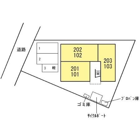 さくらの区画図