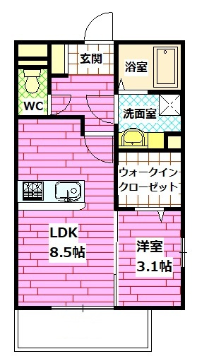 Rioくるまの間取り