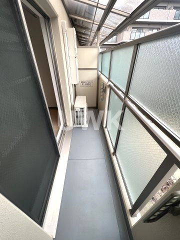 ヴァンベール・アルプス桃山のバルコニー
