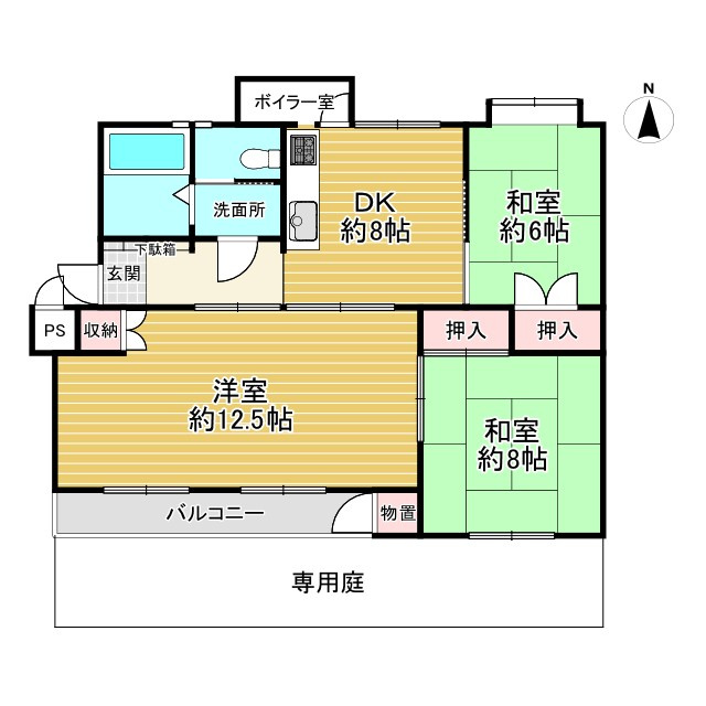 長岡天神ハイツ2棟