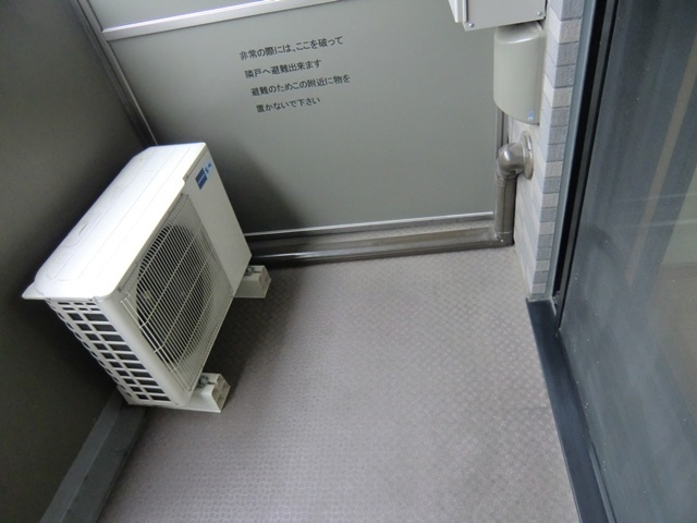 ルーブル練馬高野台のバルコニー