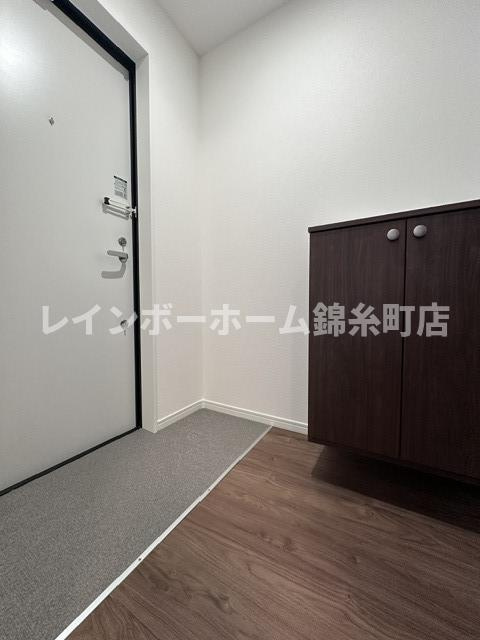 AJ南行徳Northの玄関
