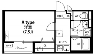 【間取り】 | リブリ・スカイパル | 間取りです。