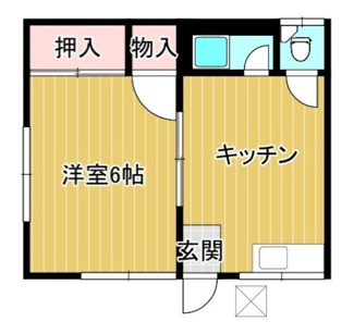 【間取り】 | 小野荘Ａ | 間取りです。
