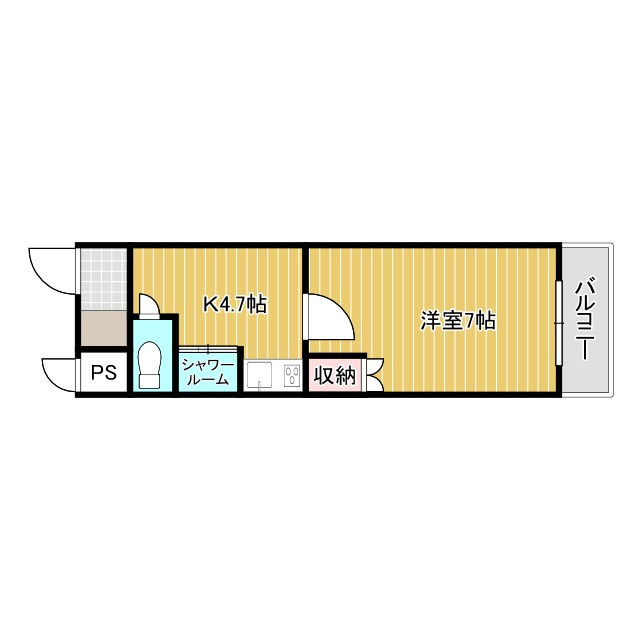 i-room丸山町の間取り