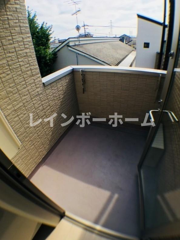 パークサイド小岩のバルコニー