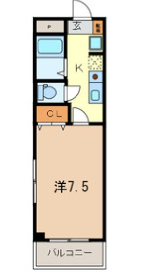 JC　SOUTH　SHIKI　2932の間取り