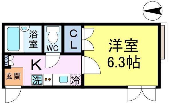サンベルクの間取り
