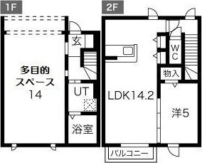 【間取り】 | タルガ・フローリオ弥生