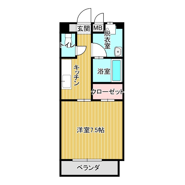 クレア上郷の間取り