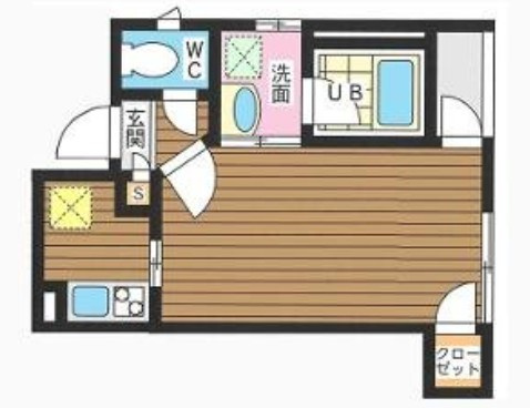 江東区森下３丁目の賃貸マンションの間取り