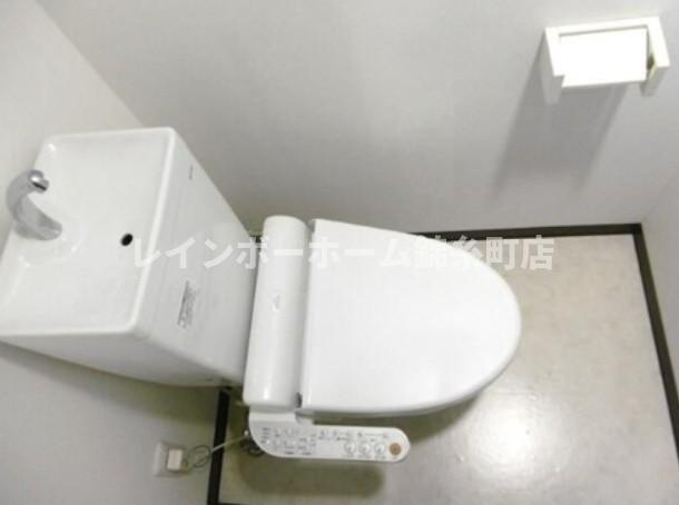 江東区森下３丁目の賃貸マンションのトイレ