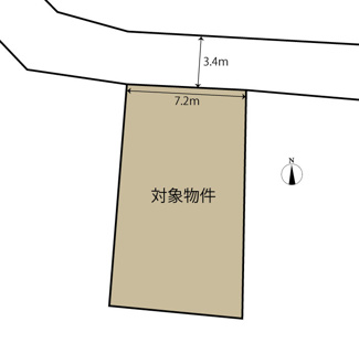 【土地図】 | 広島市西区己斐大迫１丁目　土地