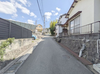 【前面道路含む現地写真】 | 広島市西区己斐大迫１丁目　土地