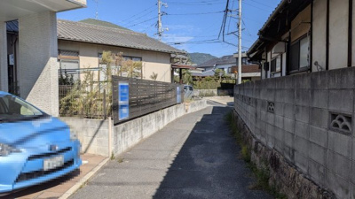【前面道路含む現地写真】 | 広島市安佐南区長束５丁目　土地