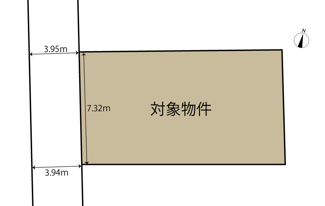 【土地図】 | 安芸郡府中町大通３丁目　土地